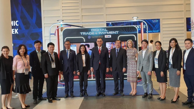 สมาคมธนาคารไทยออกบูธจัดแสดงความก้าวหน้าเรื่อง Cross-border Digital Trade & Payment Connectivity และ National Digital Trade Platform (NDTP)